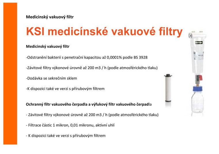 medicinsky vakuovy filtr