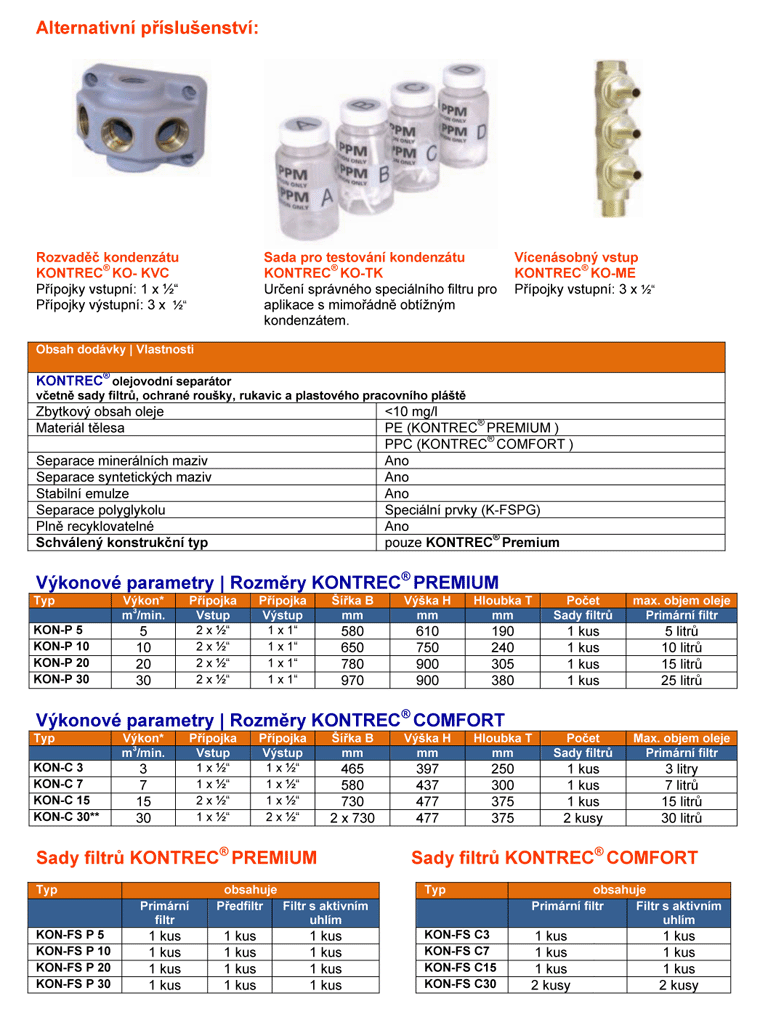 olejovodni separatory 2